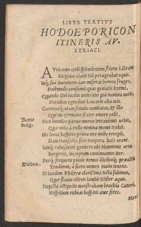 Hodoeporicon Itineris Austriaci.