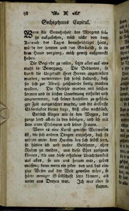 Sechszehntes Capitul. - Zwanzigstes Capitul.
