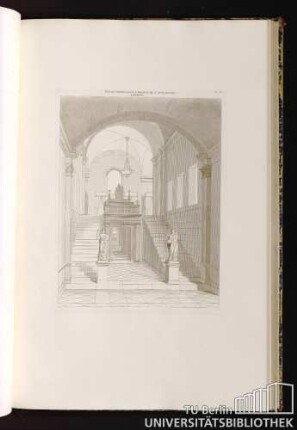 Pl. 73. Vue Du Vestibule De L'Hopital De St. Jean De Dieu, A Florence.
