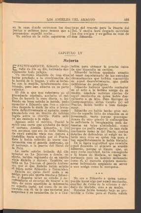 Capítulo LV : Mejoría