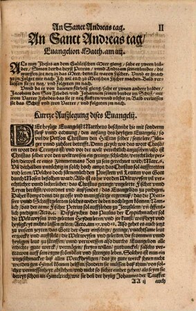 Postilla Teutsch, [2]. Vber alle Fest, vnd gemeine Feyertag der Heyligen, durchs gantze Jar : kurtze vnnd nützliche Außlegung