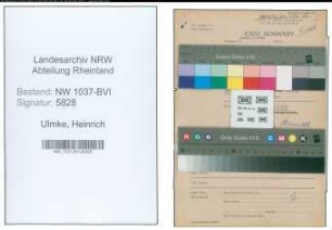 Entnazifizierung Heinrich Ulmke , geb. 05.12.1897 (Buchhalter)