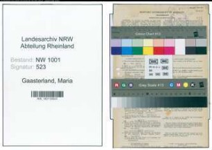 Entnazifizierung Maria Gaasterland, geb. 13.05.1891 ()