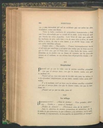 XIII. La esfinge