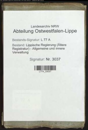 Die Verwaltung der öffentlichen Bibliothek zu Detmold, Bd. 3