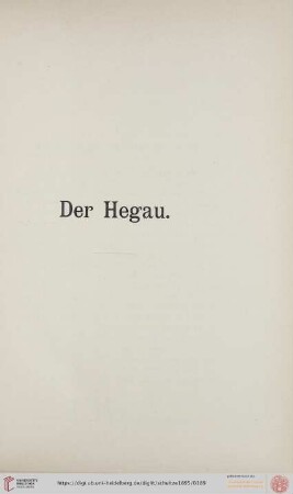 Der Hegau