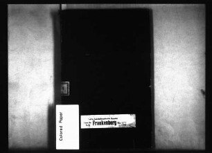 Konsensbuch von Dittersbach (bei Frankenberg)