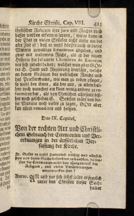 411-421, Von der rechten Art und Christlichem Gebrauch der ...