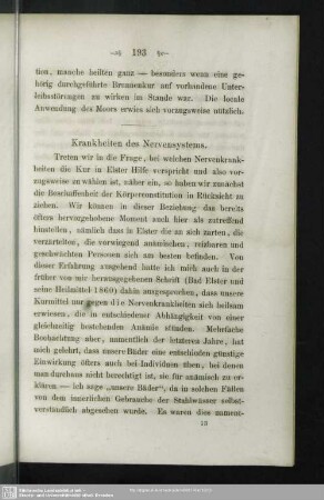 Krankheiten des Nervensystems
