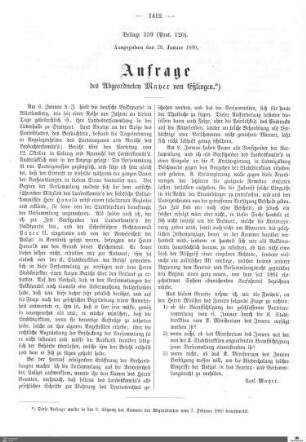 Beilagen zu Protokoll, 120. Sitzung