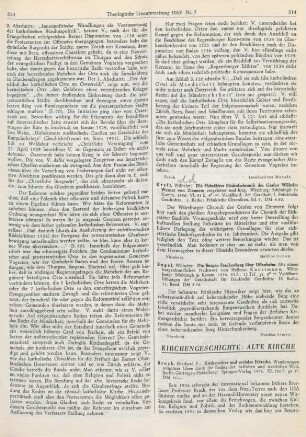 514-516 [Rezension] Bruck, Eberhard Friedrich, Kirchenvaeter und soziales Erbrecht