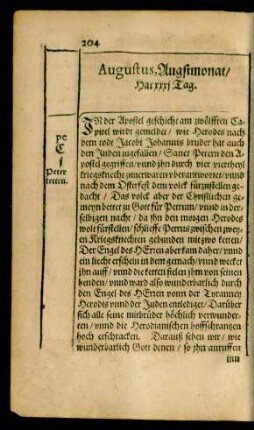 Augustus, Augstmonat/ Hat xxxi Tag.