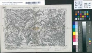 Karte von Frankreich 1:80.000. Gruppe I: Montdidier 21 D. [Kartographische Abtheilung der Königl. Preuss. Landes-Aufnahme]