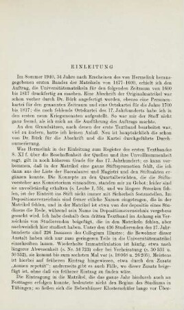 VII-X, Einleitung