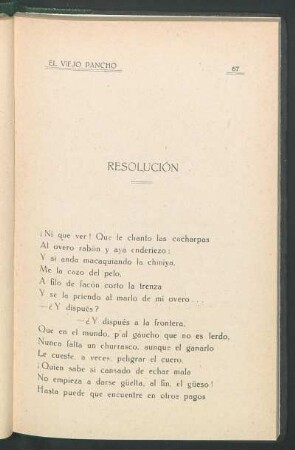 Resolución
