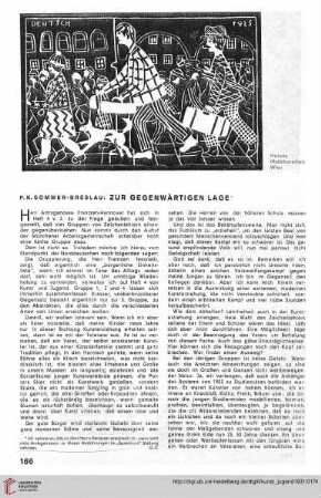 N.F. 11.1931: Zur gegenwärtigen Lage