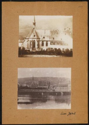 St.Nikolaus-Hospital, Kues: Ansichten (aus: Skizzen- und Fotoalbum 19)