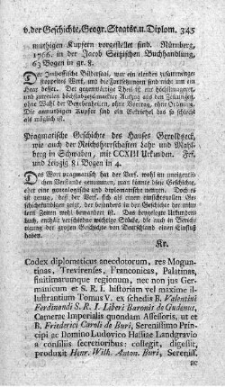: Codex diplomaticus anecdotorum. Tom.V.