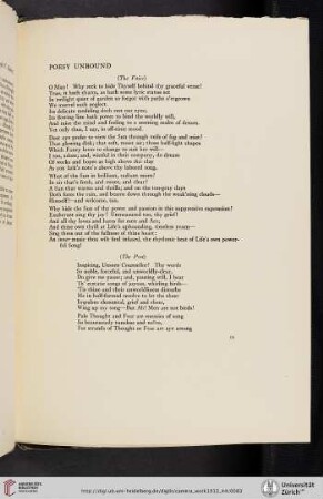 Poesy Unbound [poem]