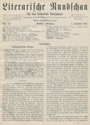 353-356 Kunstgeschichtliche Literatur : Schluß