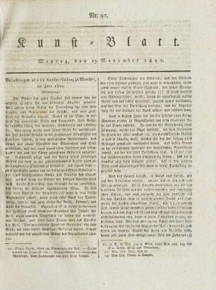 91, 1820: Heft