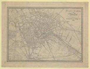 Neuester Grundriss von Berlin