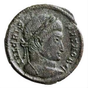 Münze, Follis (Follaro), Aes 3, 323 - 324 n. Chr.