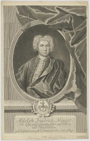 Bildnis des Adolph Friedrich Meurer