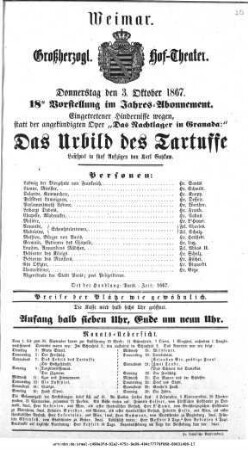 Das Urbild des Tartuffe