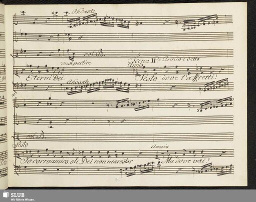 [Recitativo acc.]: Sesto dove t'affretti