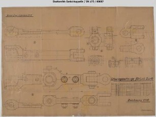 Lok 19, Lok 2, Jung, Baujahr 1902 / 1914, Schwingenstange