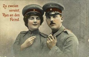 Zu zweien vereint, Ran an den Feind.