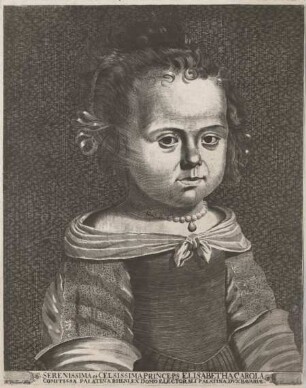 Elisabeth Charlotte von der Pfalz als Kind