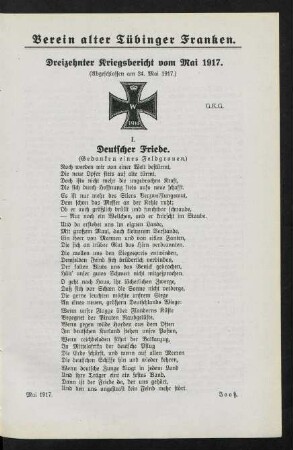 1-24, 13. Bericht: Mai 1917