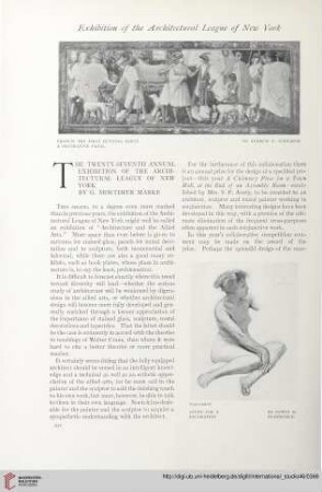 The twenty-seventh annual exhibition of the Architectural League of New York