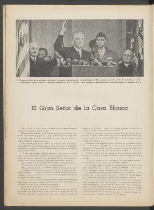 El Gran Señor de la Casa Blanca