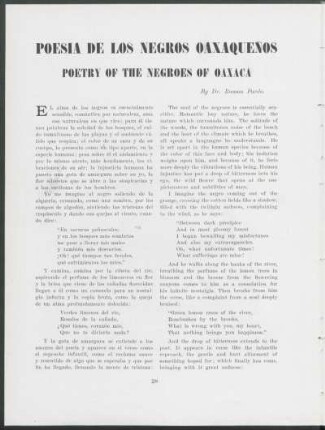 Poesía de los negros oaxaqueños