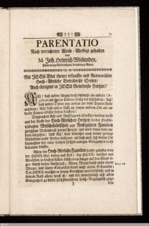 Parentatio