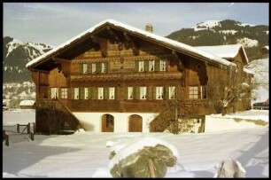 Gstaad: Saanetaler Bauernhaus