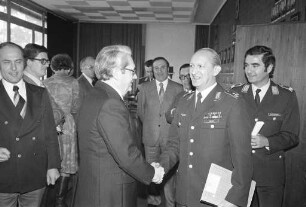 Informationsbesuch der Stadtverwaltung bei der Luftwaffenunterstützungsgruppe Süd