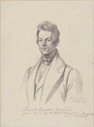 Bildnis Biemann, Dominik (1800-1857), Graveur, Zeichner