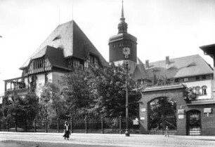 Leipzig, Chirurgische Poliklinik : Leipzig. Chirurgische Poliklinik. Straßenansicht