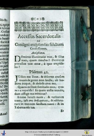 Accessus sacerdotalis...