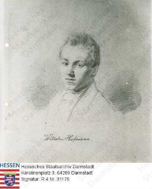Hofmann, Wilhelm (1831-1914) / Porträt, Brustbild, vorblickend