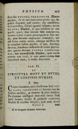 Cap. II. De Structura Motu Et Nutritu Corporis Humani