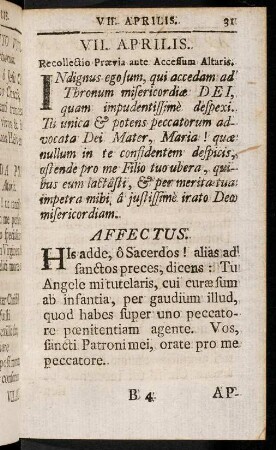31-52, VII. Aprilis. - XIII. Aprilis.