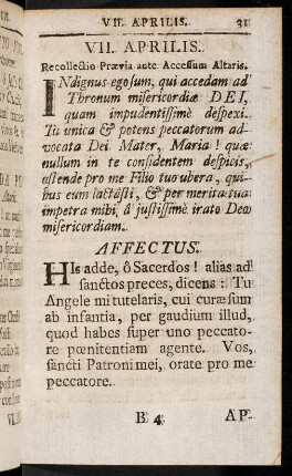 31-52, VII. Aprilis. - XIII. Aprilis.