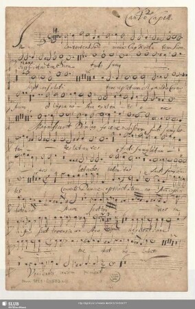 Canto 2[d]o Capell[a].