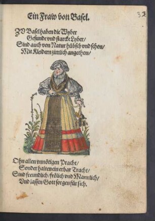 Ein Fraw von Basel.