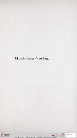 Musikalien-Verlag